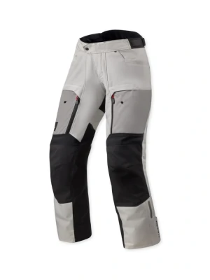 Spodnie motocyklowe damskie tekstylne REV’IT! Outback 5 H2O szaro-czarne