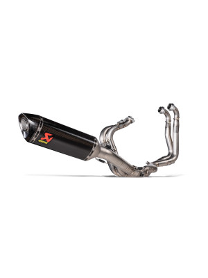 Pełny układ wydechowy Evolution Line [Carbon] Akrapovič Aprilia RSV4/ Tuono V4 1100 RR (21-24)
