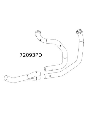 Kolektor wydechowy Arrow - Honda XRV 750 Africa Twin [93-04]