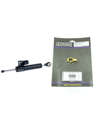 Zestaw: amortyzator skrętu progresywny odwrócony Hyperpro RSC [68 mm] + zestaw mocujący BMW S 1000 RR (19-22) złoty