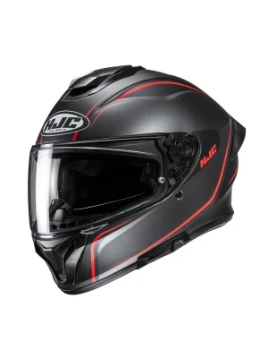 Kask integralny HJC C71 Quez czarno-pomarańczowy