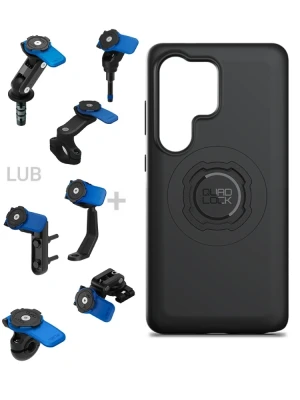 Zestaw na motocykl: etui MAG na telefon Samsung Galaxy S26 Ultra (magnetyczne) + mocowanie Quad Lock