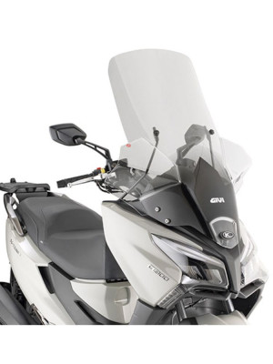 Szyba do skutera GIVI Kymco X-Town 125/ 300 City (20-25) przezroczysta [montaż wymaga mocowania D6115KIT]