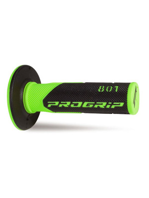 Manetki off-road Progrip 801 czarno-zielone fluo