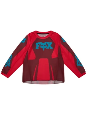 Bluza enduro dziecięca Fox 180 Raid czerwona