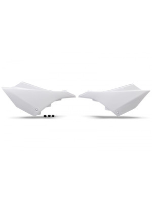 Osłony boczne tylne UFO do Yamahy YZ 125/250 (22-) białe