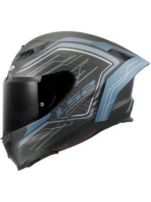 Kask integralny LS2 FF807 Dragon Subic czarno-niebieski