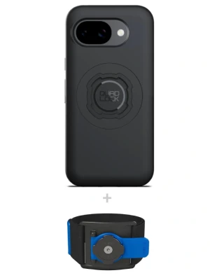 Zestaw do biegania: etui MAG na telefon Google Pixel 10A (magnetyczne) + opaska sportowa Quad Lock