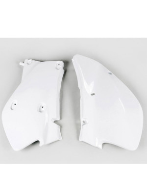 Osłony boczne tylne UFO do Honda XR 650R (00-21) białe