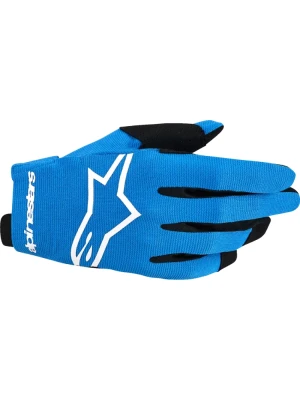 Rękawice cross Alpinestars MX Radar niebiesko-czarno-białe