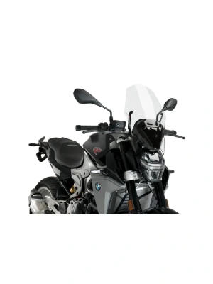 Owiewka motocyklowa turystyczna PUIG BMW F900R (20-) (z oryginalnym wspornikiem) przezroczysta