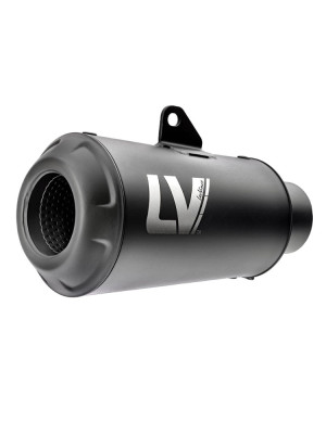 Tłumik motocyklowy LeoVince LV-10 Full Black [Slip-On, Black Stainless Steel] do Benelli Leoncino 800 (22-24)
