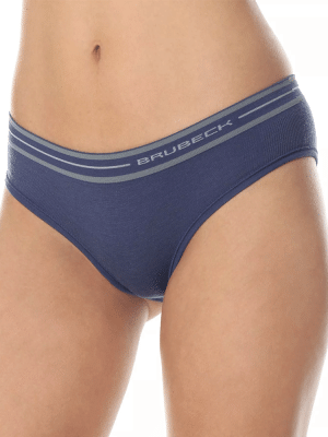 Majtki damskie hipster Brubeck Active Wool granatowe