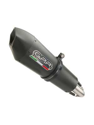 Tłumik G.P.R GP Evo4 Black Titanium [Slip-On, Titanium] - KTM Lc 8 1290 Super Adv [15-16]