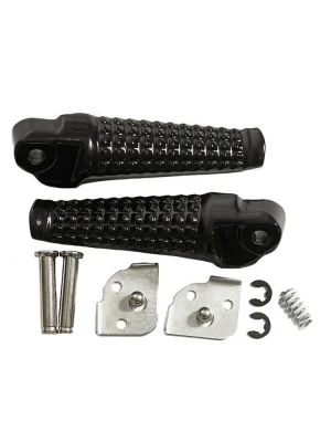 Podnóżki motocyklowe pasażera BikeTec Suzuki GSX-R 600/ 750 (96-05)/ 1000 (01-04) czarne