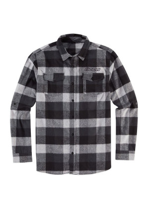 Koszula Icon Feller Flannel czarno-szara