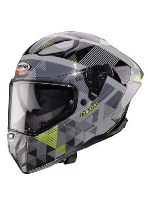 Kask integralny Caberg Drift Evo II Prism czarno-szaro-fluo