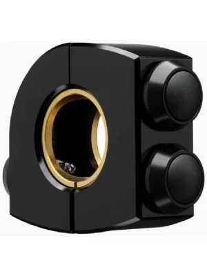 Przycisk do sterownika/ kontrolera Motogadget mo.Switch Plain czarny [średnica kierownicy: 22 mm/ 25,4 mm] [3 przyciski]