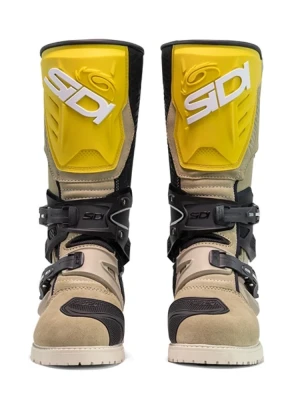 Buty motocyklowe Sidi Adventure 2 Gore-Tex brązowo-żółte