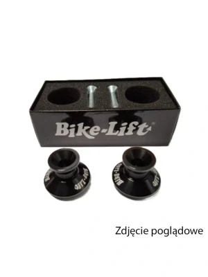 Rolki wahacza do stojaków motocyklowych Bike Lift M8 czarne