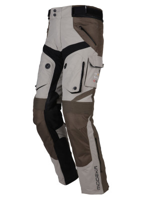 Spodnie motocyklowe tekstylne Modeka Panamericana II piaskowo-khaki