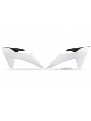 Osłony chłodnicy UFO do KTM SX/SXF(SX-F) 125/250/300/350/450F (23-) białe