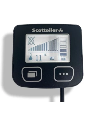 Wyświetlacz Scottoiler do zestawu eSystem v3.1 czarny