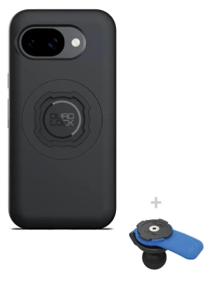 Zestaw: etui MAG na telefon Google Pixel 10A (magnetyczne) + uchwyt kulowy Quad Lock