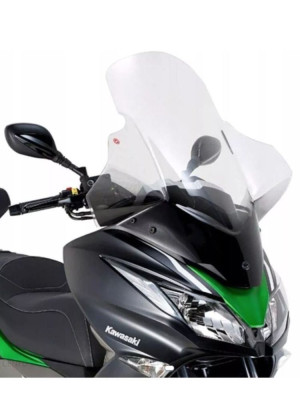 Szyba do skutera Kappa Kawasaki J125/ J300 (14-21) przezroczysta [mocowanie w zestawie]