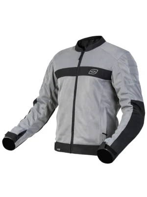 Kurtka motocyklowa tekstylna Ozone Dart szaro-czarna