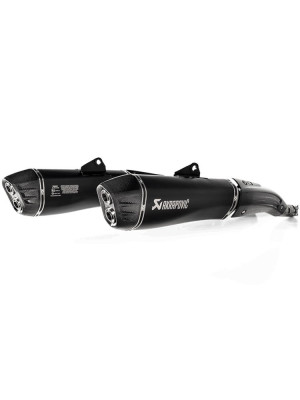 Tłumiki motocyklowe Akrapović BMW K 1600 B / Grand America [17-20] [Slip-On Line, Black Titanium]