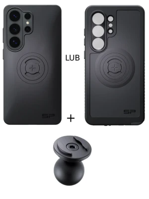Zestaw: etui na telefon Samsung Galaxy S26 Ultra + uchwyt kulowy Pro SPC+ SP Connect