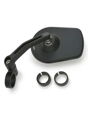Lusterko motocyklowe Daytona D-Mirror-5 do montażu na końcu manetki czarne [adapter]