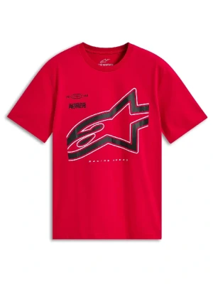 Koszulka z krótkim rękawem Alpinestars Authority CSF czerwona