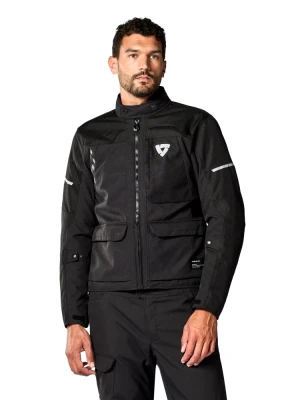 Kurtka motocyklowa tekstylna REV’IT! Convergent H2O czarna
