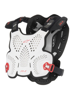 Buzer Alpinestars A-1 biało-czarno-czerwony