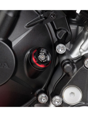Korek wlewu oleju PUIG do motocykli Honda, Ducati, Kawasaki, Triumph (wybrane modele) czerwony