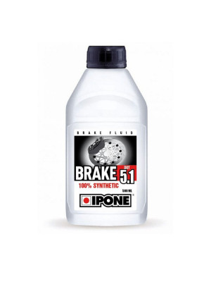 Płyn hamulcowy IPONE DOT 5,1 100% syntetyk [pojemność: 500 ml]