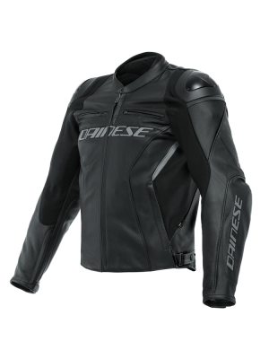 Kurtka motocyklowa skórzana Dainese Racing 4 czarna