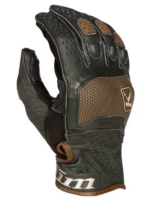 Rękawice motocyklowe Klim Badlands Aero Pro Short brązowe