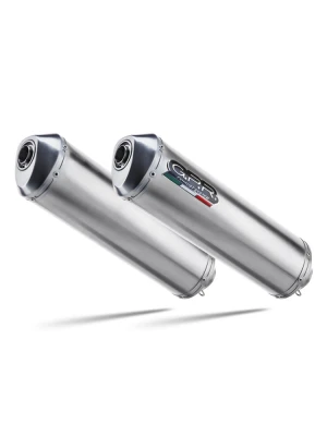 Tłumik motocyklowy G.P.R Satinox Cagiva Raptor 650 (01-05) stalowy [z homologacją]