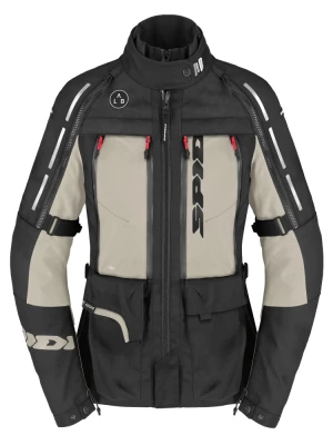 Kurtka motocyklowa damska tekstylna Spidi 4 Season V3 czarno-brązowa