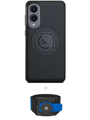 Zestaw do biegania: etui MAG na telefon Samsung Galaxy S25 Edge (magnetyczne) + opaska sportowa Quad Lock