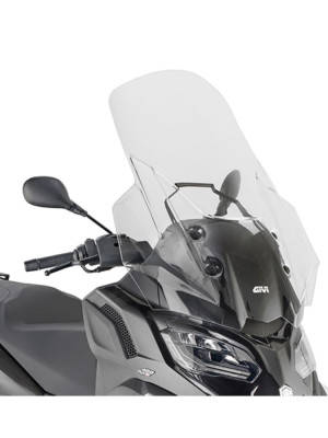 Szyba do skutera Kappa Piaggio MP3 HPE 400-400 Sport - 530 Exclusive (22-) przeźroczysta
