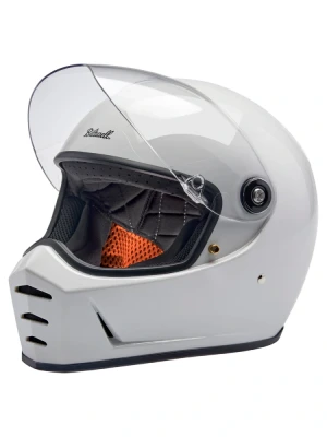 Kask integralny Biltwell Lane Splitter Solid biały