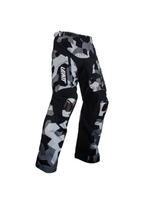 Spodnie cross Leatt Moto 5.5 Enduro czarno-szare camo