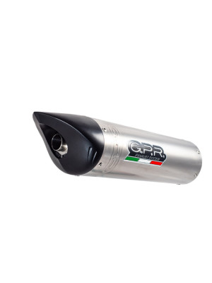 Tłumik G.P.R Tiburon Titanium [Slip-on, Titanium] - Kawasaki Zx-6R [07-08]