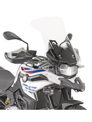 Szyba motocyklowa Kappa BMW F 750 GS (18-23)/ 800 GS (24-) przezroczysta [mocowanie w zestawie]