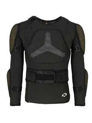 Bluza z ochraniaczami X-Factor Strong Air czarna [poziom ochrony: CE level 1]