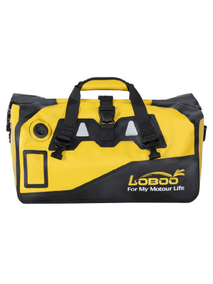 Torba na tył LOBOO BWB P02 czarno-żółta [pojemność: 40 l]